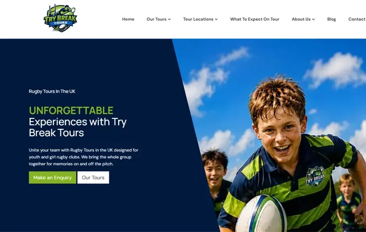 Website project from the Crovio Digital portfolio